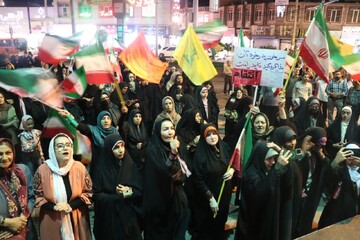 تصاویر/ نودوپنجمین شب راهپیمایی خون‌خواهی امام شهید در قرچک