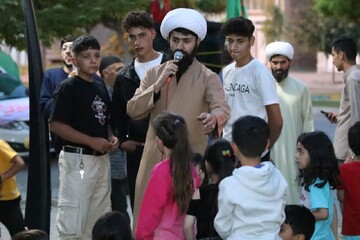 تصاویر/ جشن غدیر در محلات نقده به همت مدرسه علمیه این شهرستان