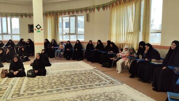 تصاویر/ مراسم جشن عید غدیر خم در مدرسه علمیه فاطمیه نقده