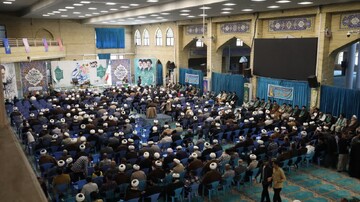 تصاویر/ دیدار عمومی و تجلیل از سادات به مناسبت عید سعید غدیر خم در شهرستان ارومیه