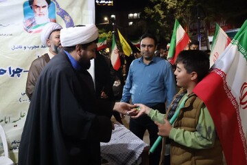 تصاویر/ موکب پذیرایی حوزه علمیه امام خمینی (ره) ارومیه در عید غدیر