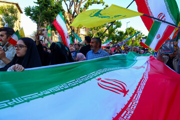 تصاویر/ آیین پیاده‌روی غدیر در تبریز