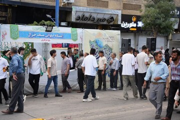 تصاویر/ موکب پذیرایی مسجد جنرال ارومیه در عید بزرگ غدیر خم