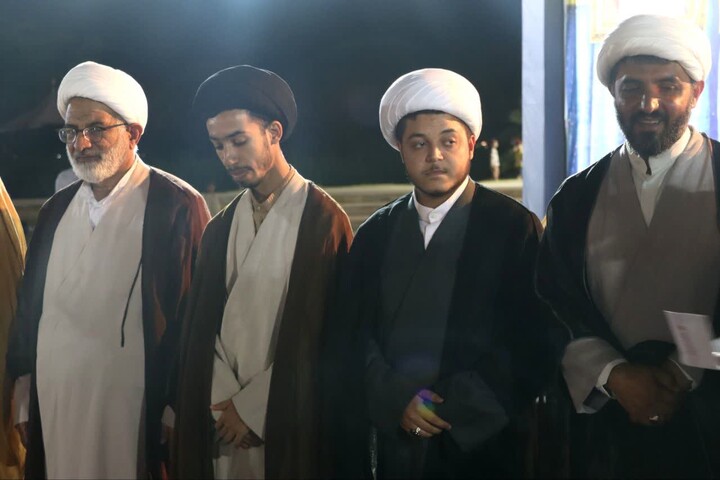 تصاویر | عمامه گذاری طلاب کنگان در عید غدیر