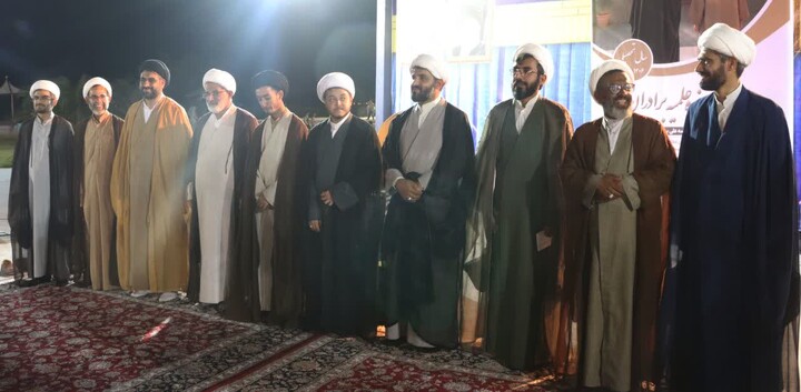 تصاویر | عمامه گذاری طلاب کنگان در عید غدیر