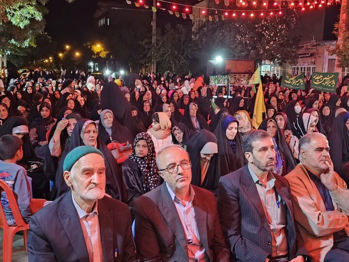 تصاویر/مراسم بزرگداشت عید سعید غدیر خم همزمان با تجمع مردمی «جنگ رمضان» در بخش سریش‌آباد