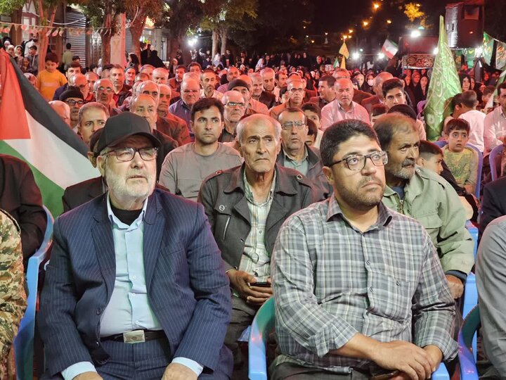 تصاویر/مراسم بزرگداشت عید سعید غدیر خم همزمان با تجمع مردمی «جنگ رمضان» در بخش سریش‌آباد