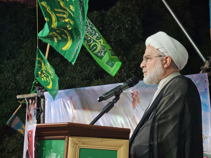 تصاویر/مراسم بزرگداشت عید سعید غدیر خم همزمان با تجمع مردمی «جنگ رمضان» در بخش سریش‌آباد