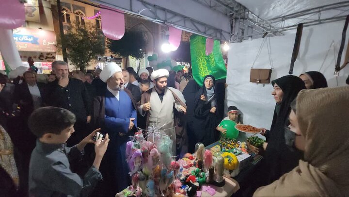 تصاویر/ مراسم یک کیلومتری جشن بزرگ عید غدیر در  رباط کریم