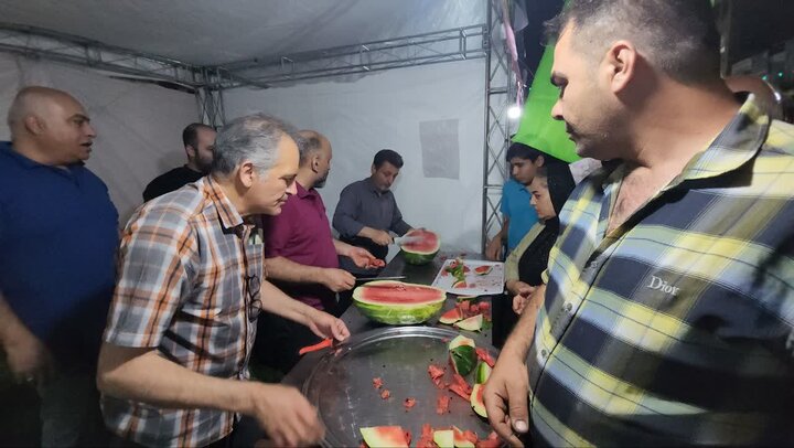 تصاویر/ مراسم یک کیلومتری جشن بزرگ عید غدیر در  رباط کریم