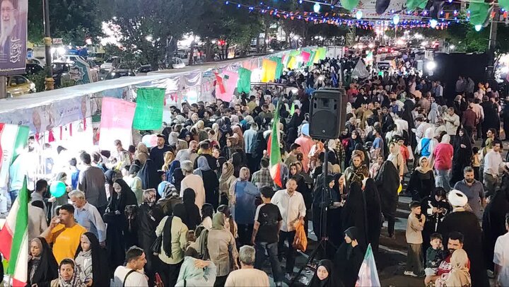 تصاویر/ مراسم یک کیلومتری جشن بزرگ عید غدیر در  رباط کریم