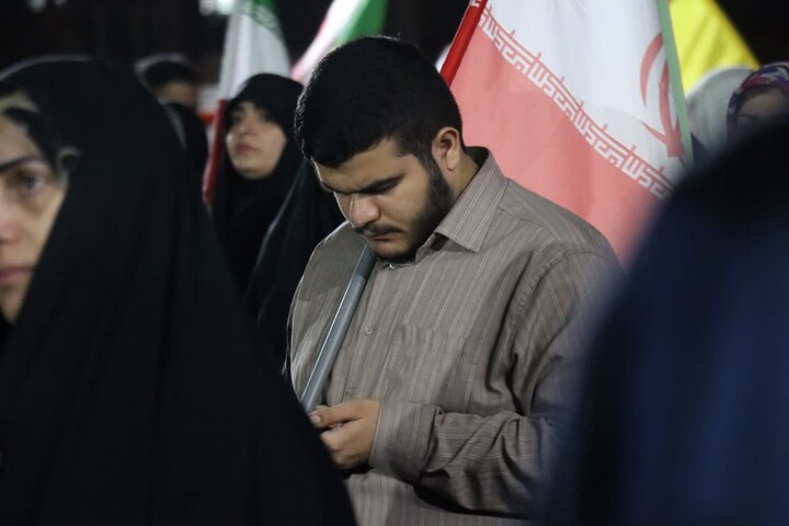 تصاویر/ اجتماع مردم بابصیرت اسلامشهر در شب نودوپنجم
