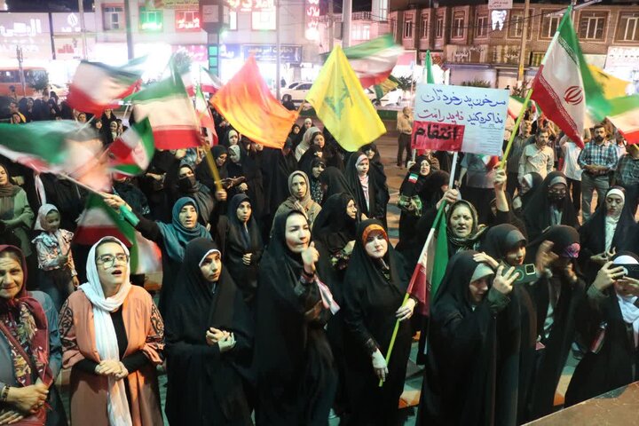 تصاویر/ نود و پنجمین شب راهپیمایی خون‌خواهی امام شهید در قرچک