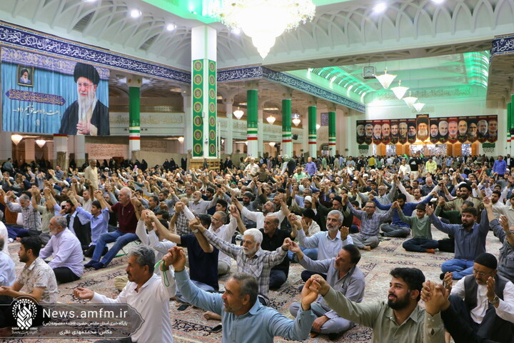 تصاویر/ جشن باشکوه شب عید سعید غدیر در حرم مطهر بانوی کرامت