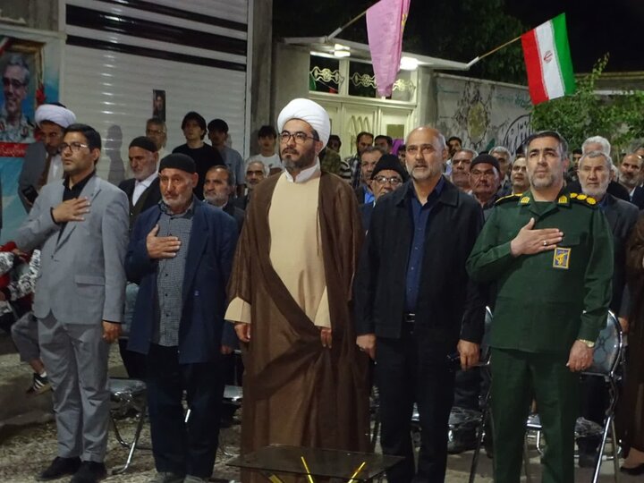 تصاویر/ فریاد استقامت در چهاربرج؛ بیعتی حماسی با ولایت در شب عید غدیر