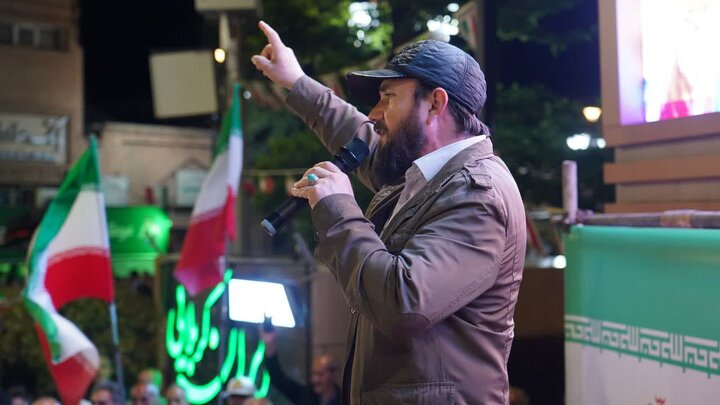 تصاویر/ نود و پنجمین شب از حماسه مردم خوی در حمایت از نظام اسلامی