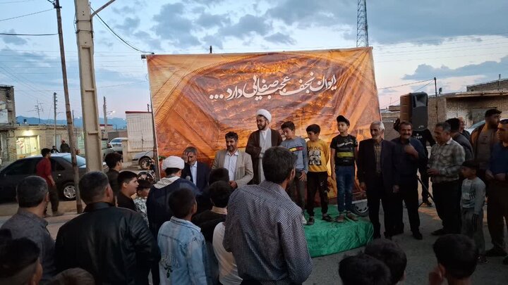 تصاویر/ جشن دهه امامت در روستای قره‌قشلاق به همت مدرسه علمیه سلماس