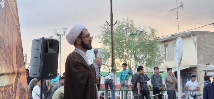 تصاویر/ جشن دهه امامت در روستای قره‌قشلاق به همت مدرسه علمیه سلماس