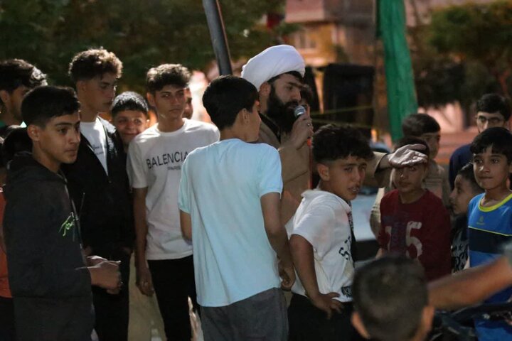 تصاویر/ جشن غدیر در محلات نقده به همت مدرسه علمیه این شهرستان