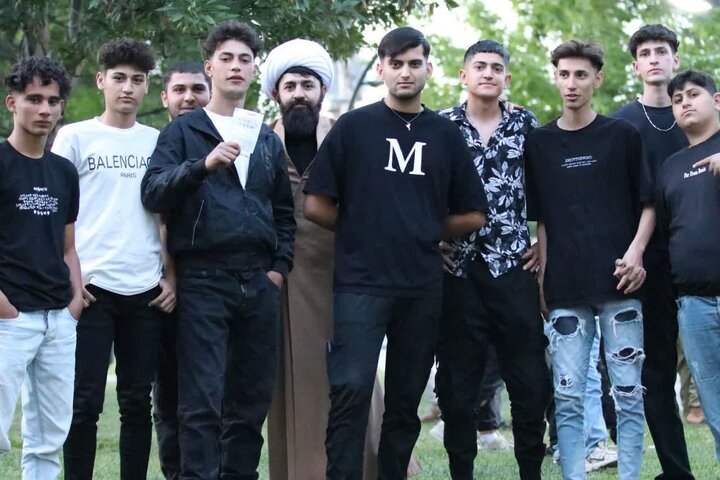 تصاویر/ جشن غدیر در محلات نقده به همت مدرسه علمیه این شهرستان
