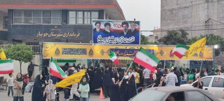 تصاویر/ برپایی موکب غدیر در جویبار