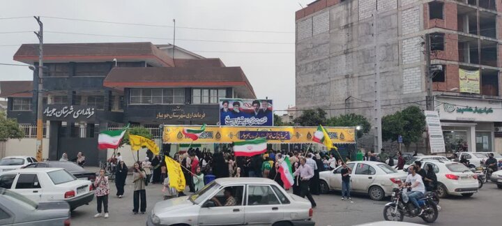 تصاویر/ برپایی موکب غدیر در جویبار