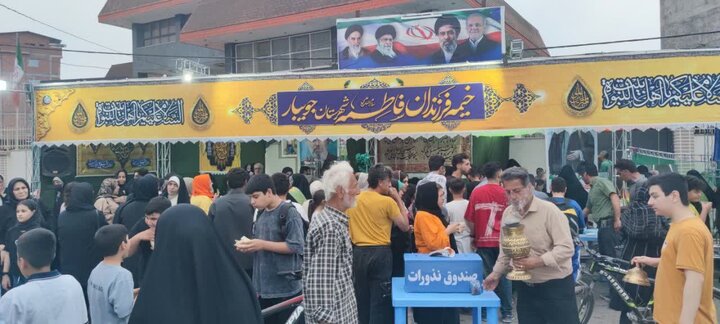 تصاویر/ برپایی موکب غدیر در جویبار