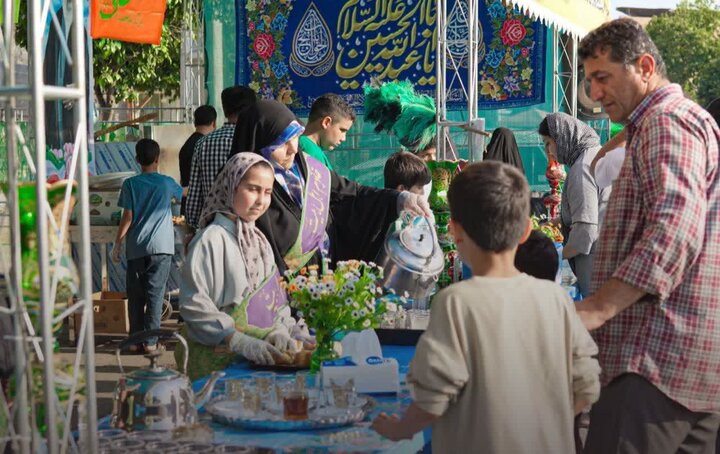 تصاویر/ برپایی موکب غدیر در جویبار