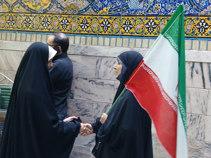 تصاویر/ حرم مطهر رضوی در شب عیدغدیر