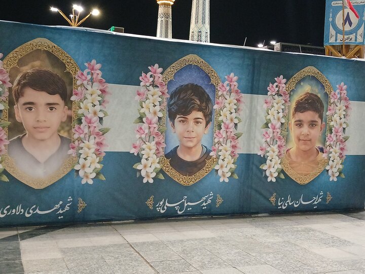 تصاویر/ حرم مطهر رضوی در شب عیدغدیر