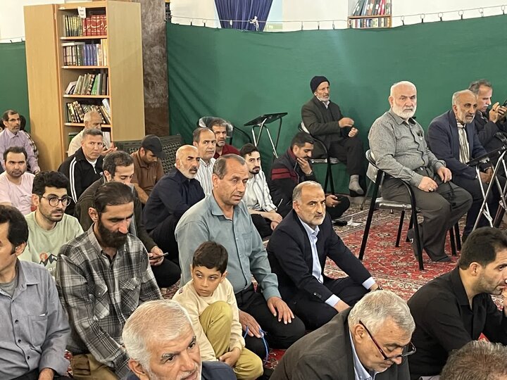 تصاویر/ جشن غدیر در مسجد جامع شهرستان نوشهر