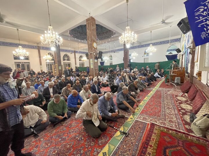تصاویر/ جشن غدیر در مسجد جامع شهرستان نوشهر