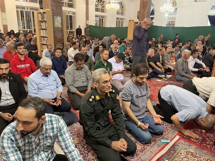 تصاویر/ جشن غدیر در مسجد جامع شهرستان نوشهر