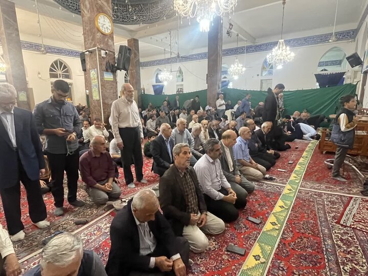 تصاویر/ جشن غدیر در مسجد جامع شهرستان نوشهر