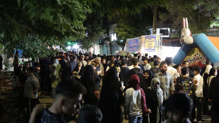 تصاویر / شکوه حضور اسدآبادی ها در مراسم بزرگ عید غدیر در شب های اقتدار