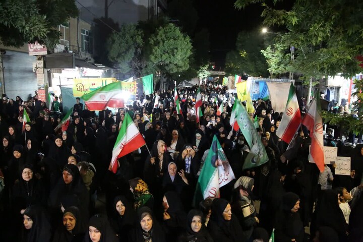 تصاویر / شکوه حضور اسدآبادی ها در مراسم بزرگ عید غدیر در شب های اقتدار