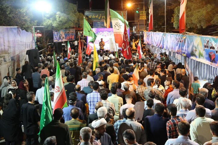تصاویر / شکوه حضور اسدآبادی ها در مراسم بزرگ عید غدیر در شب های اقتدار
