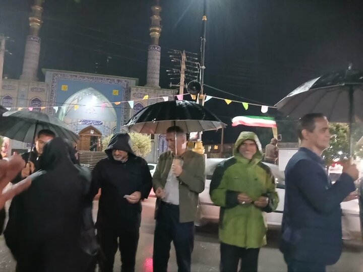 تصاویر/ حضور غدیری مردم مرزن آباد