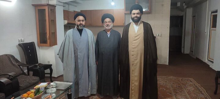 تصاویر/ تکریم روحانیون معمر سادات در شهرستان آمل