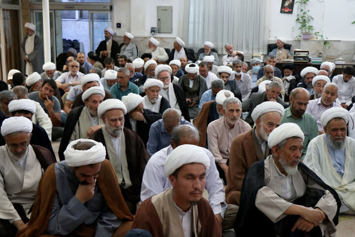 تصاویر + مـراسـم بزرگداشت عید‌ سعید غدیر‌ خم و سالروز ارتحال حضرت امام خمینی (ره) با حضور حضـرت آيـت الله نـوری هـمـدانی برگزار شد.