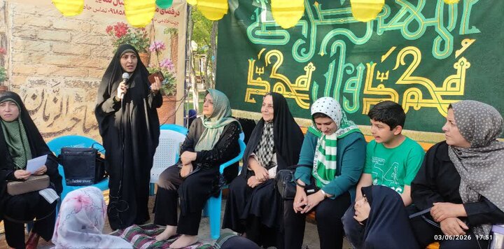 تصاویر/سومین روز از فعالیت طلاب مدرسه علمیه تخصصی ریحانه‌النبی اراک در موکب عید غدیر