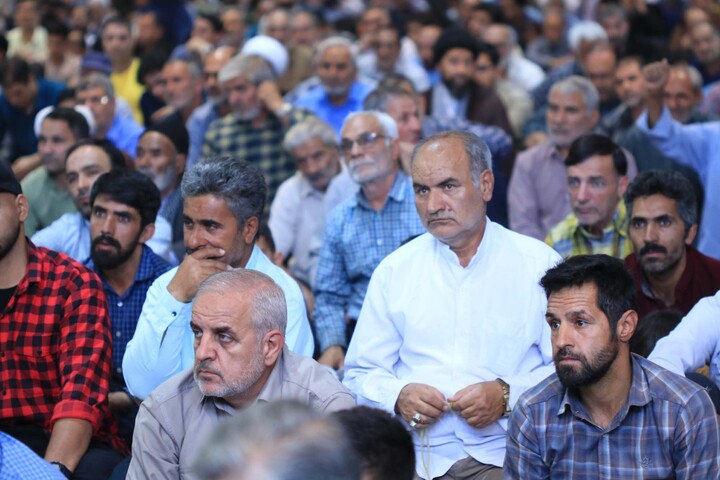 تصاویر| مراسم ارتحال امام خمینی(ره) در بیرجند