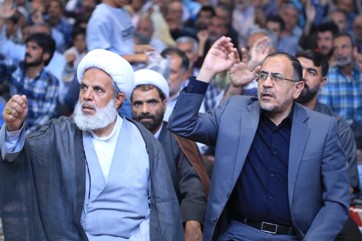 تصاویر| مراسم ارتحال امام خمینی(ره) در بیرجند