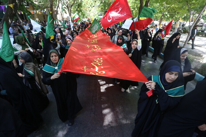 تصاویر/ مهمانی کیلومتری غدیر در اصفهان