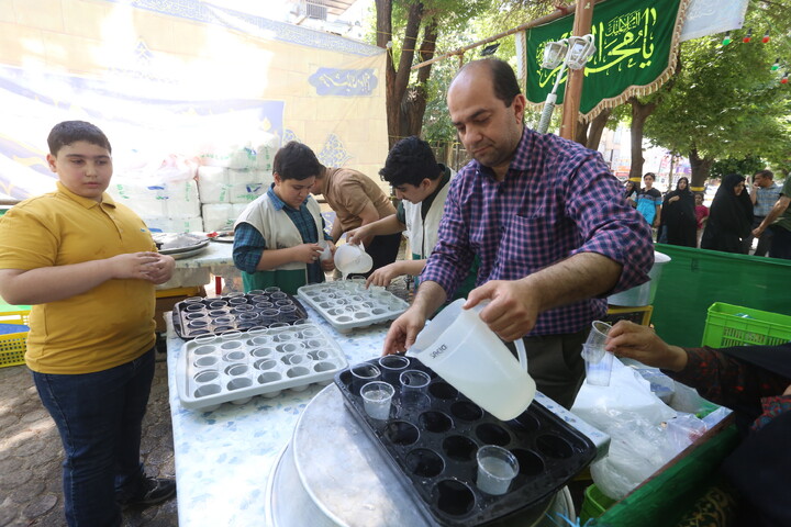 تصاویر/ مهمانی کیلومتری غدیر در اصفهان