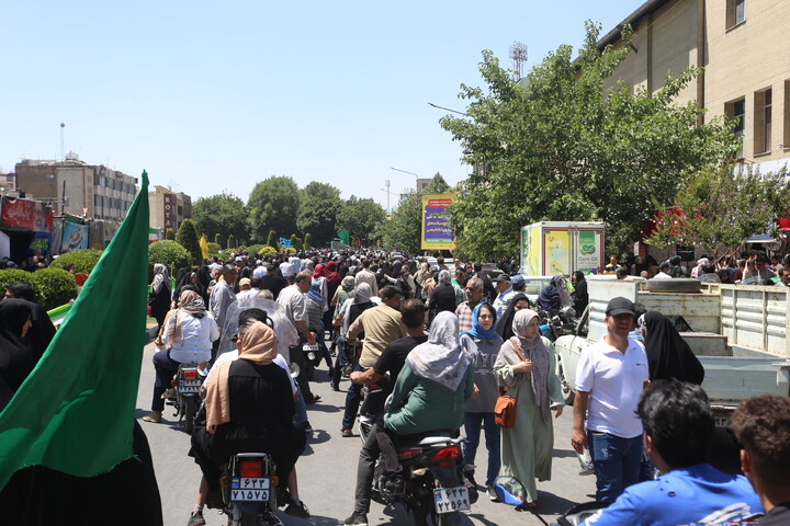 تصاویر/ مهمانی کیلومتری غدیر در اصفهان