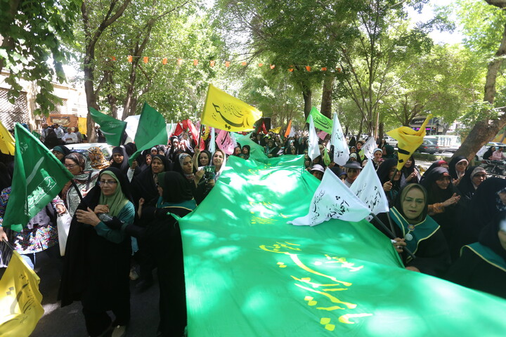 تصاویر/ مهمانی کیلومتری غدیر در اصفهان