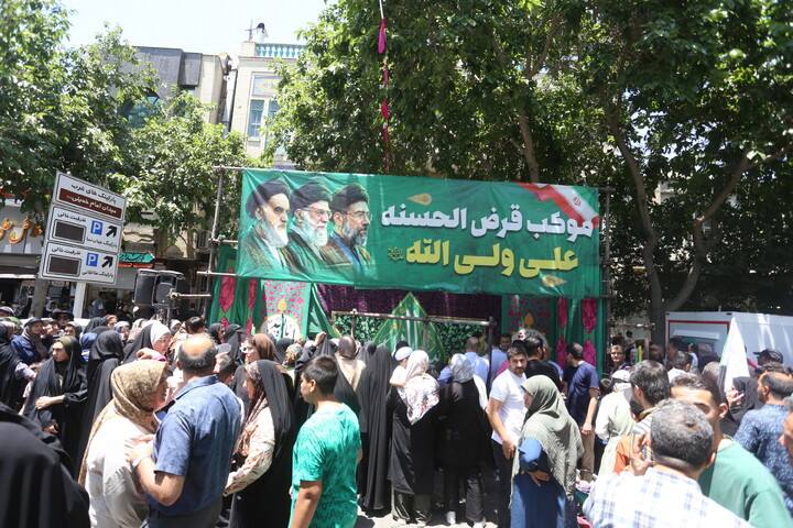 تصاویر/ مهمانی کیلومتری غدیر در اصفهان