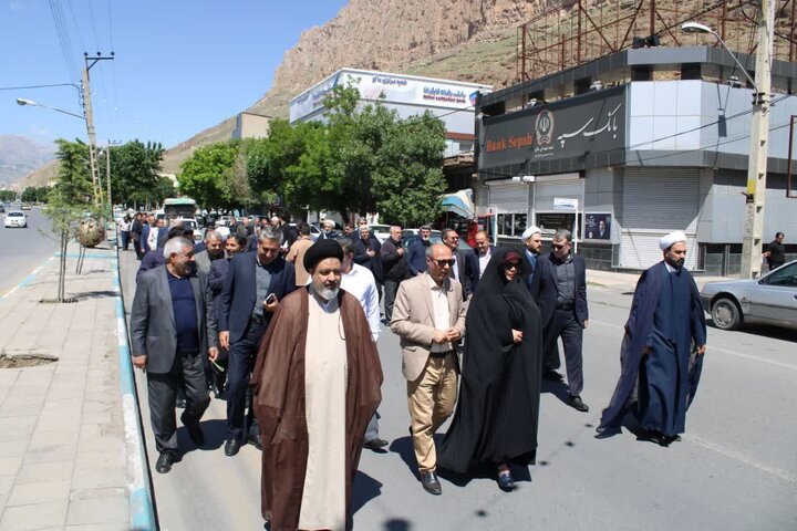 تصاویر/ مراسم پیاده وری و جشن غدیر در ماکو
