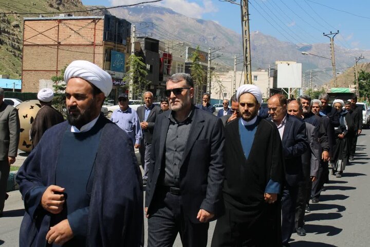 تصاویر/ مراسم پیاده وری و جشن غدیر در ماکو
